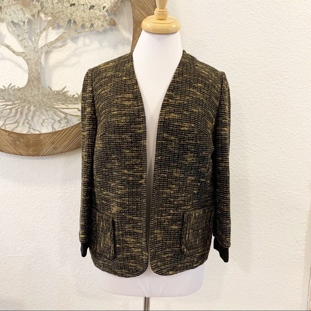 Vintage Lilli Ann Knit London Tweed Jacket Blazer